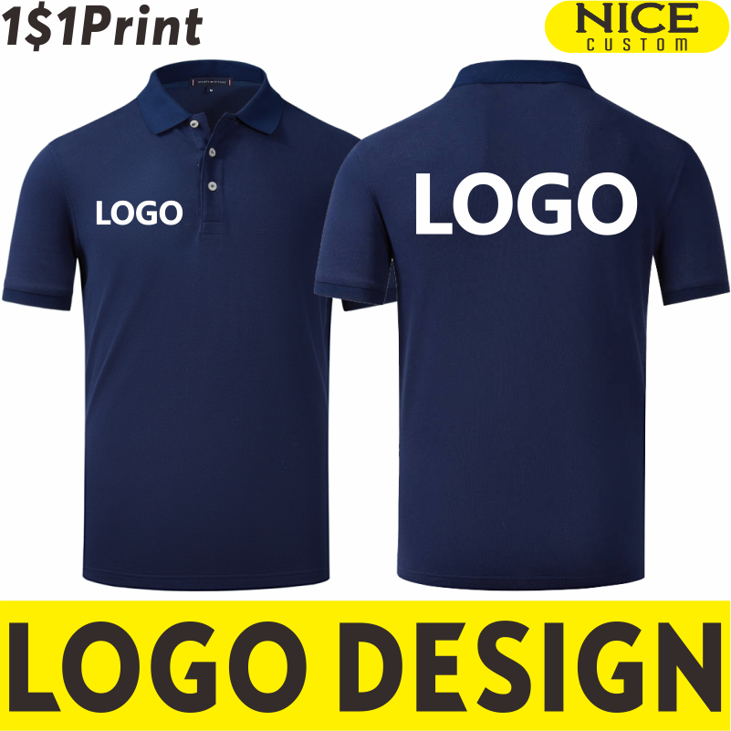 Polo Shirt Pique - Business Men Women Pure Cotton Short