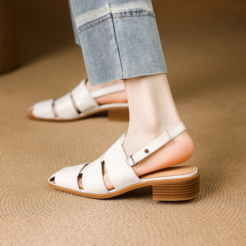 NEW Summer Women Sandals Genui - Casual Sandal Leather review and price