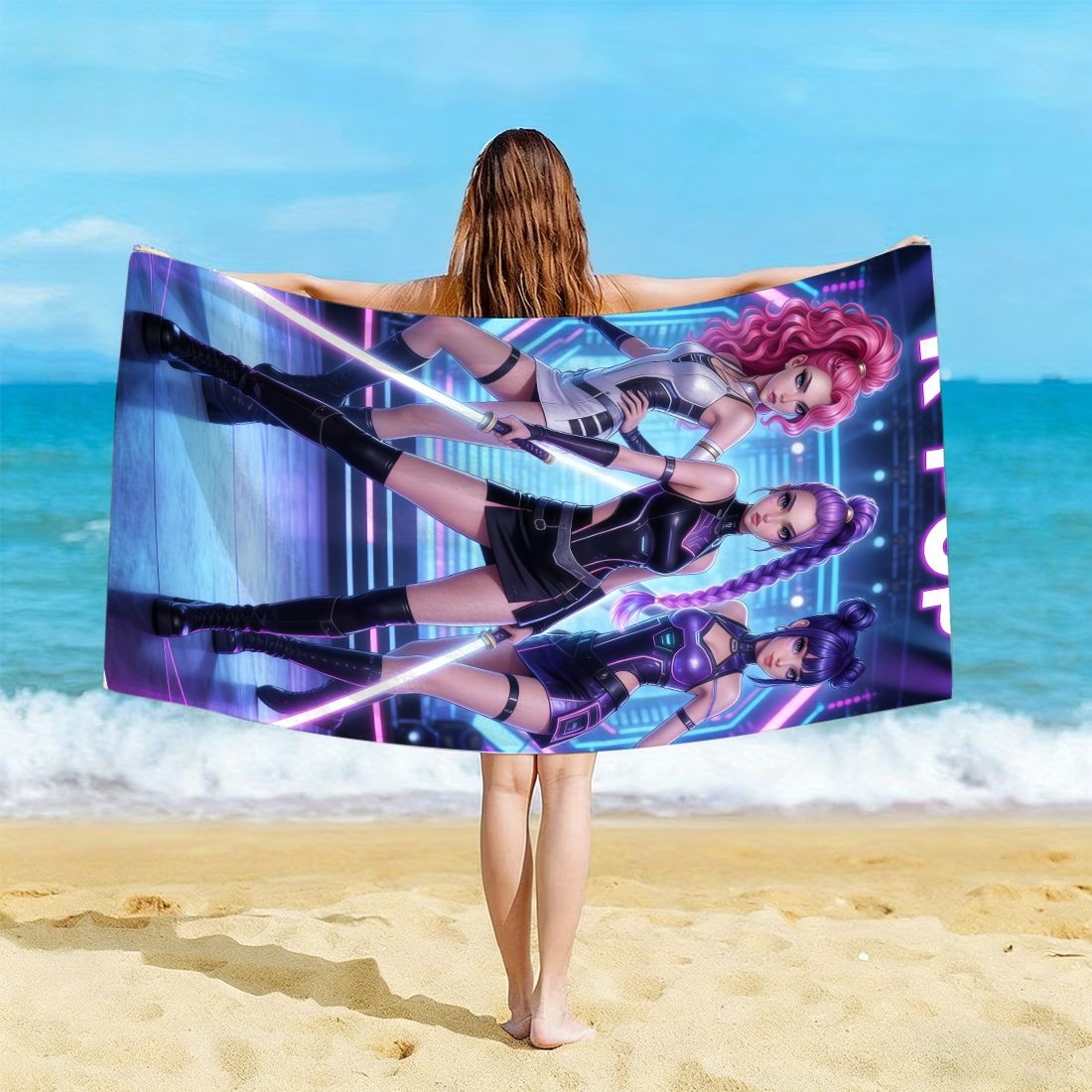 K-Pop Idol Print Large Size Be - Beach Towel Large review and price