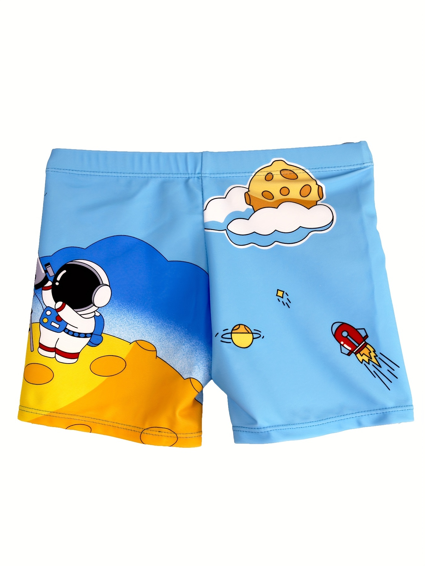 Cartoon Astronaut Pattern Quic - Swim Trunk Quick Dry review and price