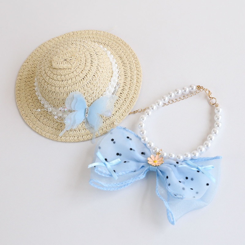 Cute Summer Pet Straw Bucket H - Bucket Hat Straw review and price