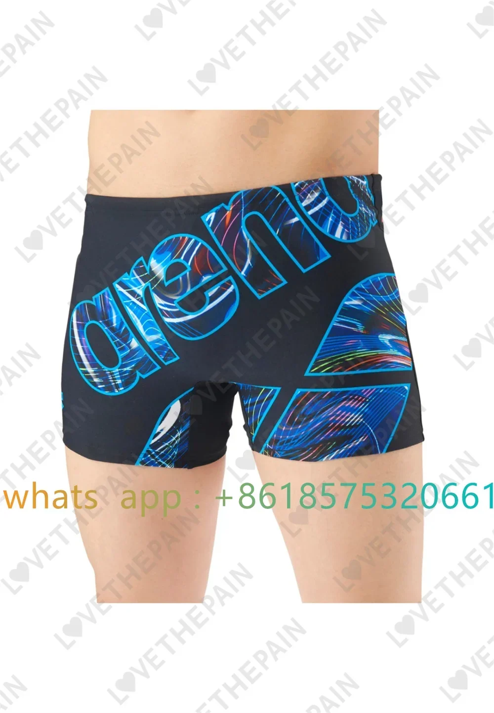 Men Jammer Training Swimwear T - Swim Trunk Quick Dry review and price