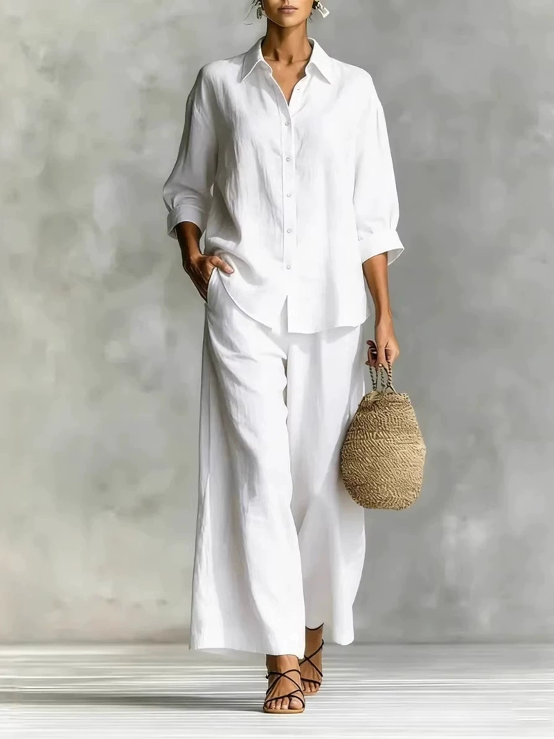 Women's New 7-Sleeve Shirt & W - Linen Shirt Breathable review and price
