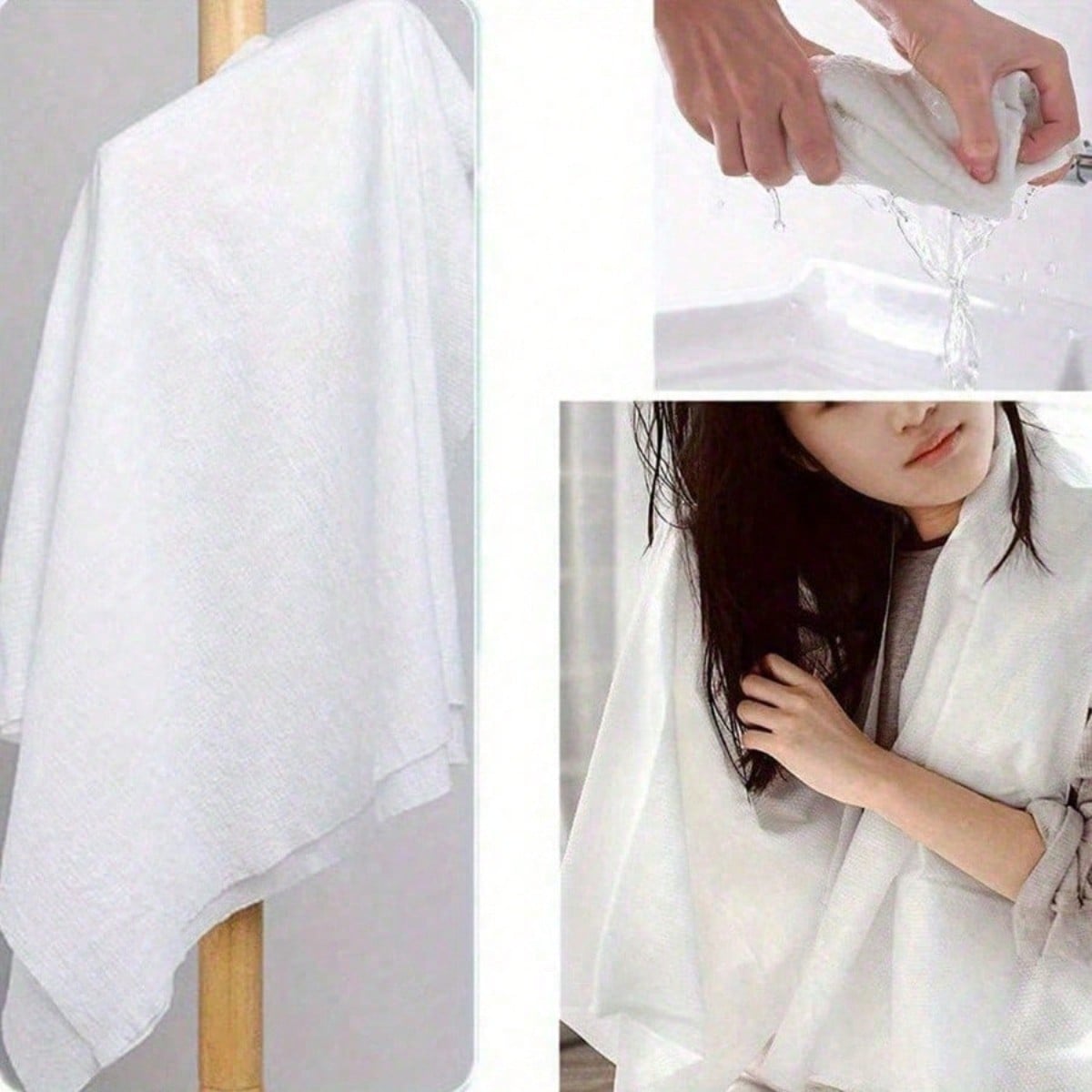 1pc  Large Compressed Towel Di - Beach Towel Large review and price