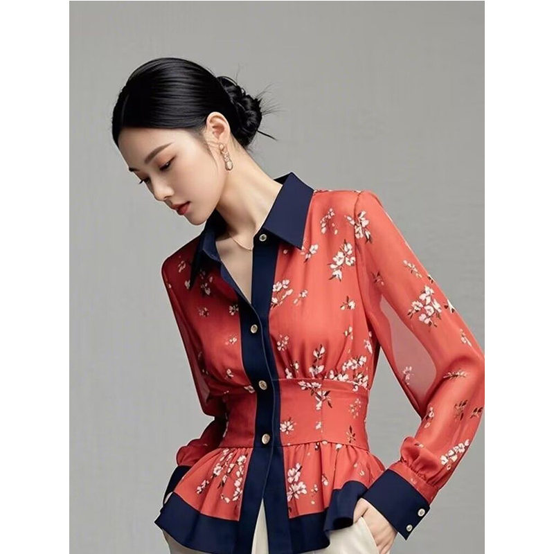 2025 Spring Autumn New Tempera - Shirt Camp Collar review and price